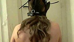 Female slave endures humiliation session on September 19.