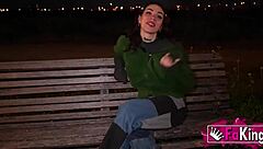 Shemale Queen Jessica Kate starts testing young 18+ amateurs hard