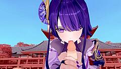 原神 - 雷电将军用真人语音在3D本子4K中性交