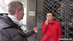 Aletta Black satisfies guy with assets