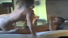 Rough blonde British babe takes monster cock deep inside her pussy