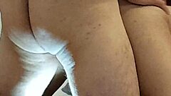 Naughty brazilian couple fucks hard in anal