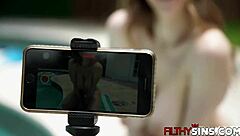 Jackie Hoff's Pussy Clings to My Fat Cock Before I Slide It Deep Inside