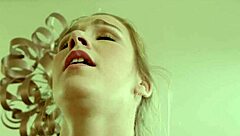 cute euro babe bent over for interracial assfucking!