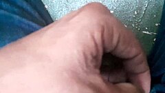 feeling the thrill as a gay brazilian masturbates in the woods