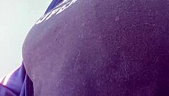 smoking fetish with nude blonde model