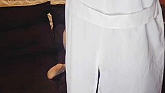 i saw my wife with the masseur at home.