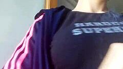 smoking fetish with nude blonde model