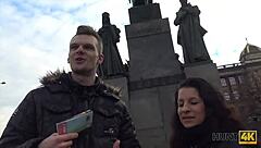 Old Man Picks Up Teen For Blowjob