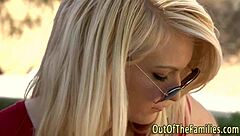 Amateur babe screws stepfather in raw interracial hardcore action