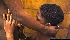 african twink sucks uncut cock before getting barebacked