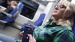 Control My Wild Orgasm on Public Train Now