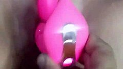 massive squirt all over the camera with remote vibrator and dildo