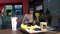 My heart races during flashing and nude walk