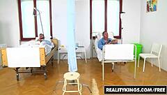 Blonde Sneaks Cock into Trimmed Pussy in Reality POV Sex?