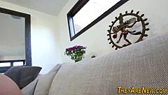 Newbie Teen 18+ Gets Fingered in POV First Time