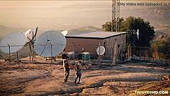 Blonde Fugitive Girl Luna Star Gets To Fuck Her Capturer.