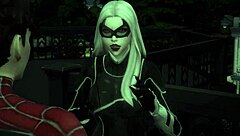 Just saw Spider-Man drilling Black Cat in wild cosplay action!