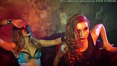 Alex angel in rocknroll slave threesome