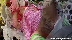 kinky midget wizard parody with hardcore couple sex