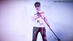 Alex angel in rocknroll slave threesome