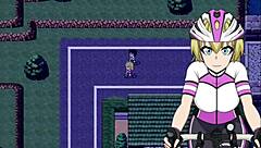 giving blowjob to guy in middle of street flash cycling part 3