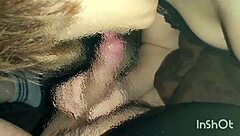 Japanese amateur gives intense blowjob and handjob outdoors