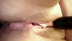 play 1 with dildo and tight pussy