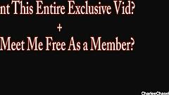 i'm charlee chase, getting cum on my ass in massage