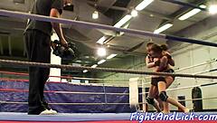 Faketit European Babes Wrestling Hard In Intense Catfight