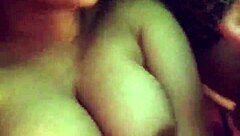 big natural tits soaked with cumshot from monster cock