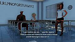 Student Chats Online After Detention with Friends