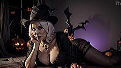 Hot Granny Poses For Halloween!