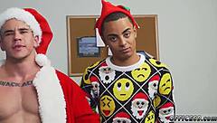 Black young boy jerks off!