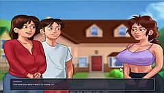 I see eve flashing in summer time saga