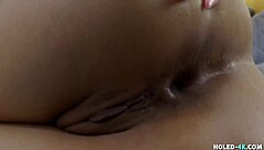 Fucked Asian Ass Gapes After High Definition Rimjob and Blowjob with Big Cock