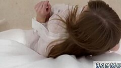 18 teen 18+ experiences first hardcore blowjob with boss!