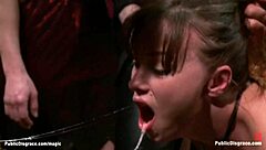 slave gets deep throat and ass fucked hard