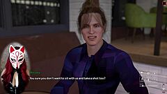 playful fox enjoying upskirts in public 😏