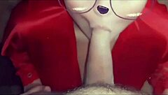 Beauty Gives Gentle Blowjob to Friend