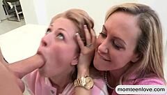I love watching Brandi Love's huge boobs in this threesome