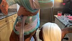 halloween vegas party with young 18+ bunnies deepthroating and dancing