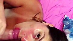 Watch this BBW suck cock on webcam, leading to hot cumshot facial?