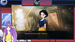 snow white shows off her tits in part 3