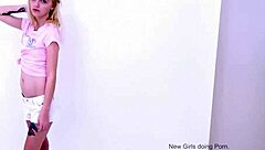 Blonde 18-Year-Old Fucked Hard During Glamour Photoshoot POV