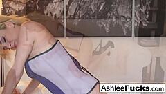 ashlee masturbates her big tits pussy