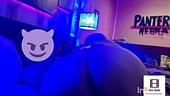 Caught watching Marina Gold's porn! Peruvian couple gets steamy