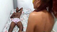 Husband gifts wife a well-endowed black man for anniversary