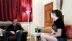 teaching my step-role play teaser with teasing doggystyle?