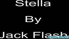 Ebony Trans Goddess Strips In Lingerie Solo!